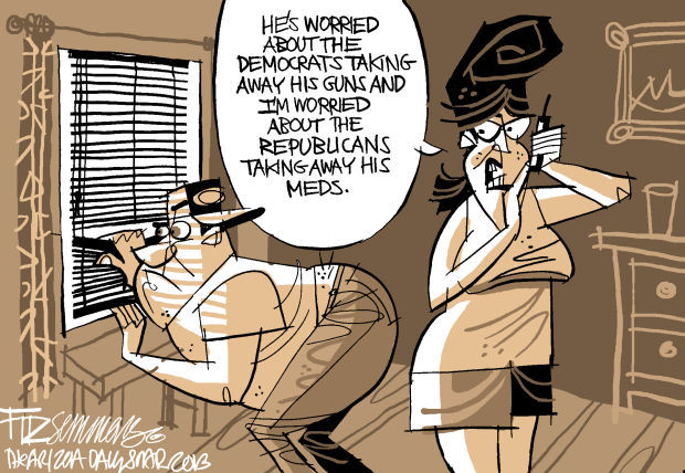 Daily Fitz Cartoon: State of the Union